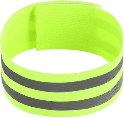 High Visibility Reflective Bands for Wrist, Arm, Ankle, Adjustable Elastic Night Gear V1263-JX-3831