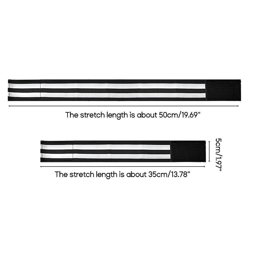 Reflective Wrist Bands, Night Running Gear for Cyclists, Joggers, Walkers V1263-JX-3832