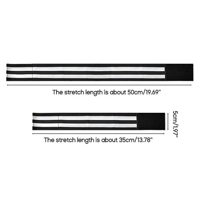 Reflective Wrist Bands, Night Running Gear for Cyclists, Joggers, Walkers V1263-JX-3832