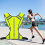 Reflective Running Vest, Night Walking Gear, Lightweight High Visibility Vest V1263-JX-3837