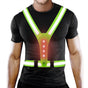 LED Reflective Sports Vest, Running Gear for Men & Women, High Visibility V1263-JX-3840