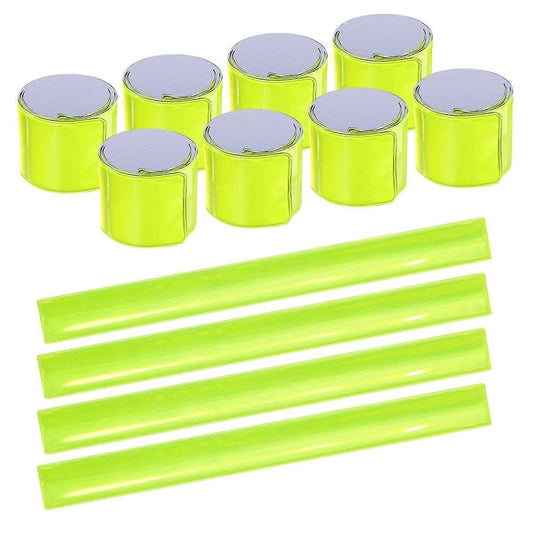 10pcs Reflective Gear Set, High Visibility Reflective Bands for Night Outdoor Activities V1263-JX-3844