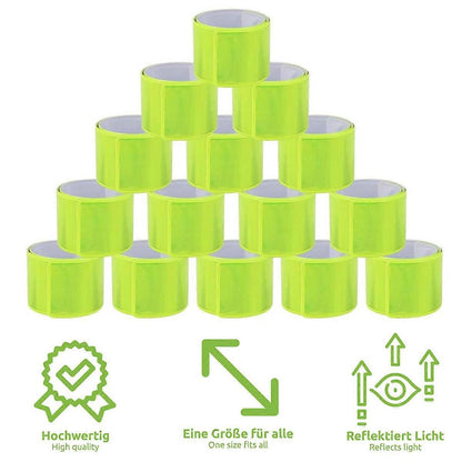 10pcs Reflective Gear Set, High Visibility Reflective Bands for Night Outdoor Activities V1263-JX-3844