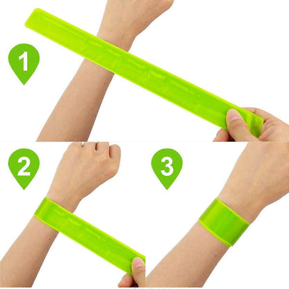 10pcs Reflective Gear Set, High Visibility Reflective Bands for Night Outdoor Activities V1263-JX-3844