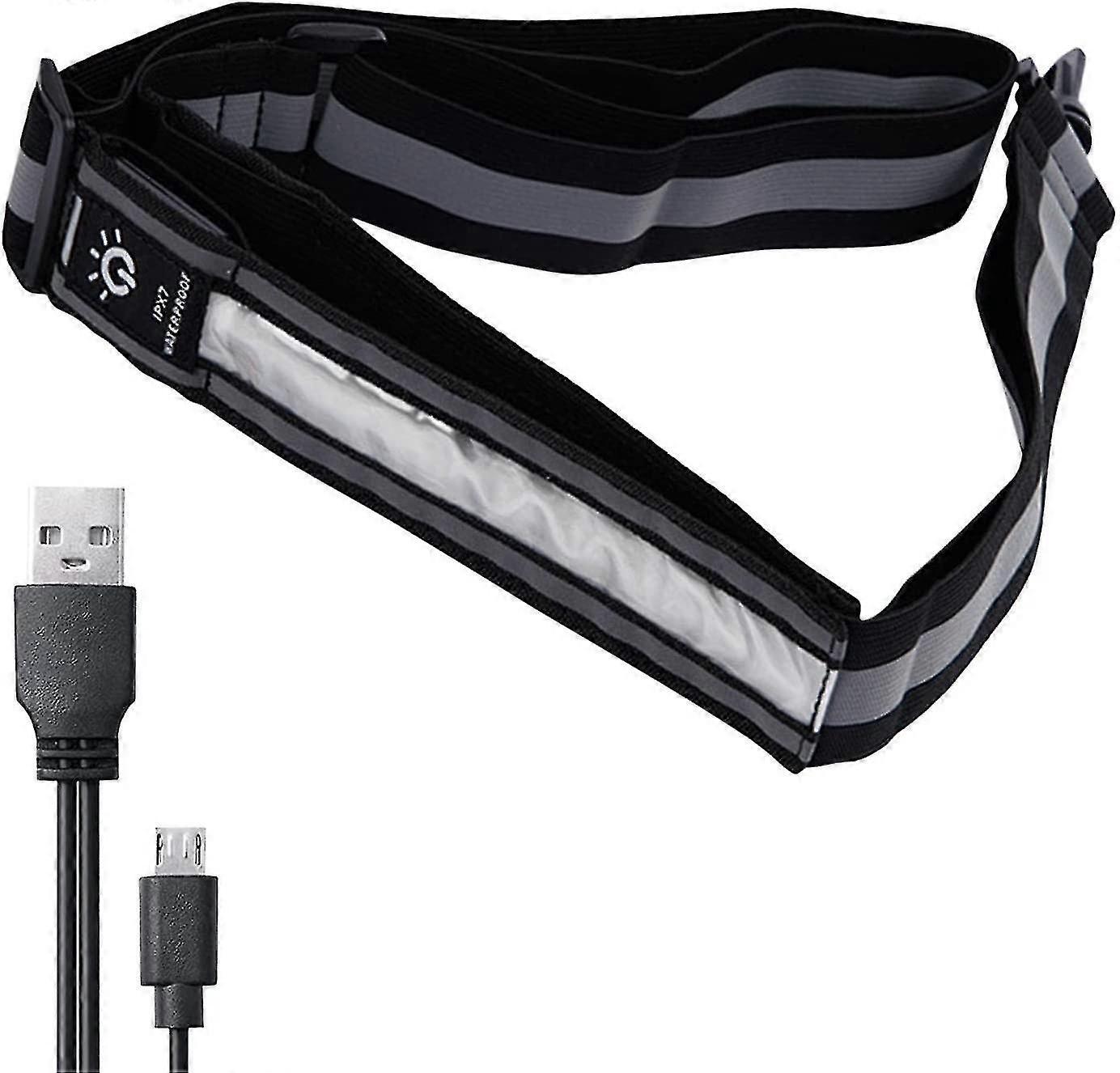 Adjustable Reflective Belt, High Visibility Gear for Running, Biking, Walking V1263-JX-3845