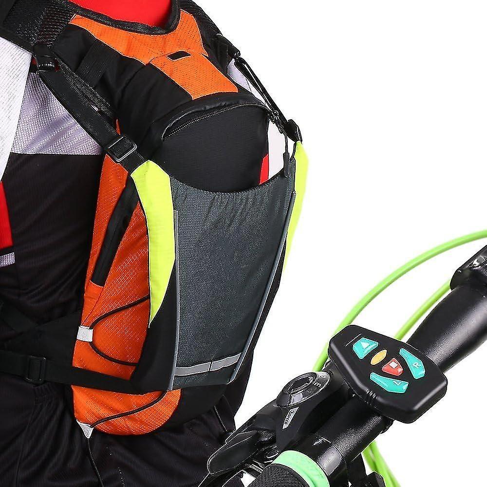 Reflective Bike Gear, Cycling Vest with Backpack Clip, USB Rechargeable Reflective Accessories V1263-JX-3849