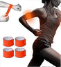 4pcs Reflective Tape Bands, 30cm Orange Wrist & Leg Straps for Night Running or Cycling V1263-JX-3854