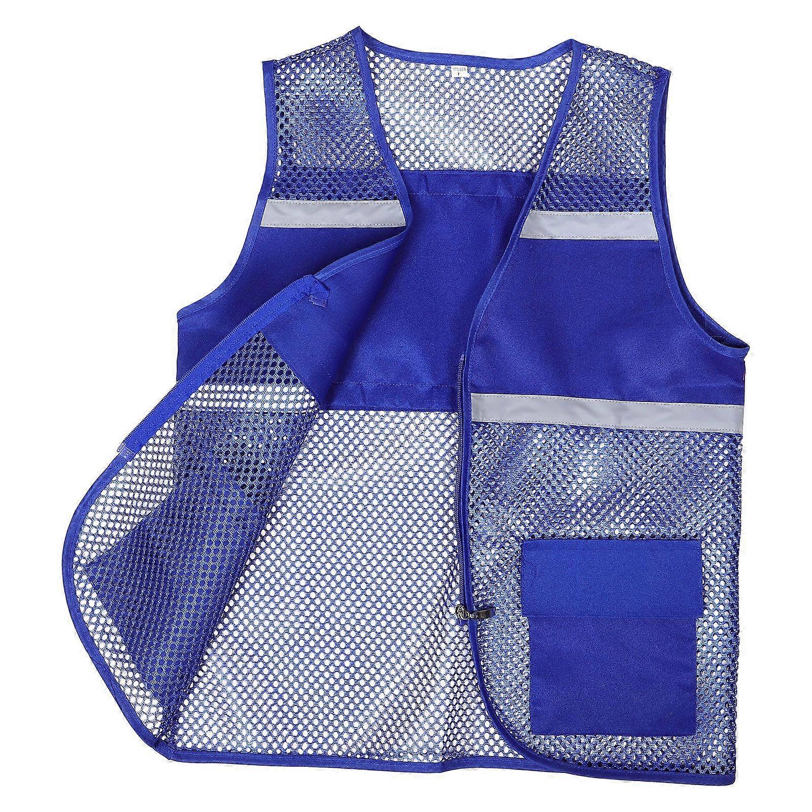 Reflective Mesh Vest, Breathable High Visibility Gear for Workers & Volunteers - Size L V1263-JX-3857