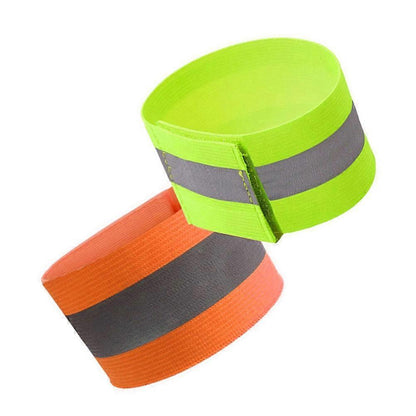 4pcs Reflective Armband Bands, Bike & Running security Gear, High Visibility Wrist Straps V1263-JX-3861
