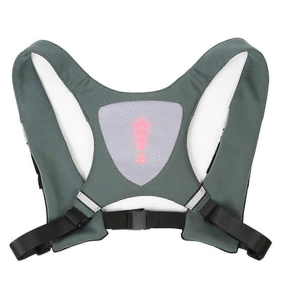 LED Running Vest, Reflective Night Gear with Adjustable Waist & Shoulder Straps V1263-JX-3870
