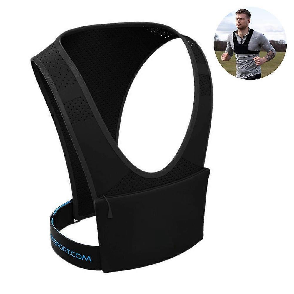 Lightweight Bounce-Free Running Vest, Adjustable Reflective security Gear V1263-JX-3871