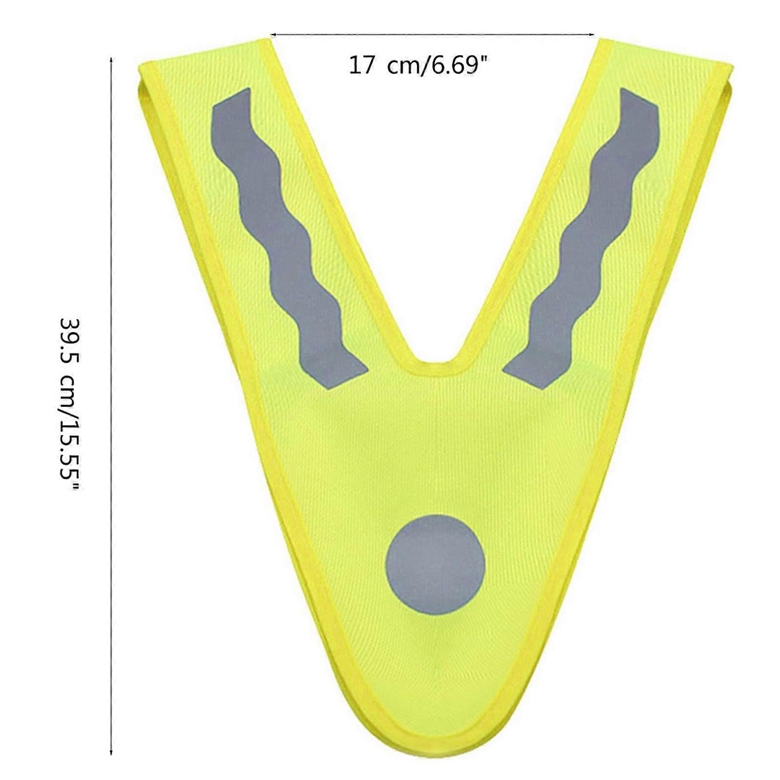 Babies Reflective Vest, High Visibility Adjustable security Gear for Running or Riding V1263-JX-3880