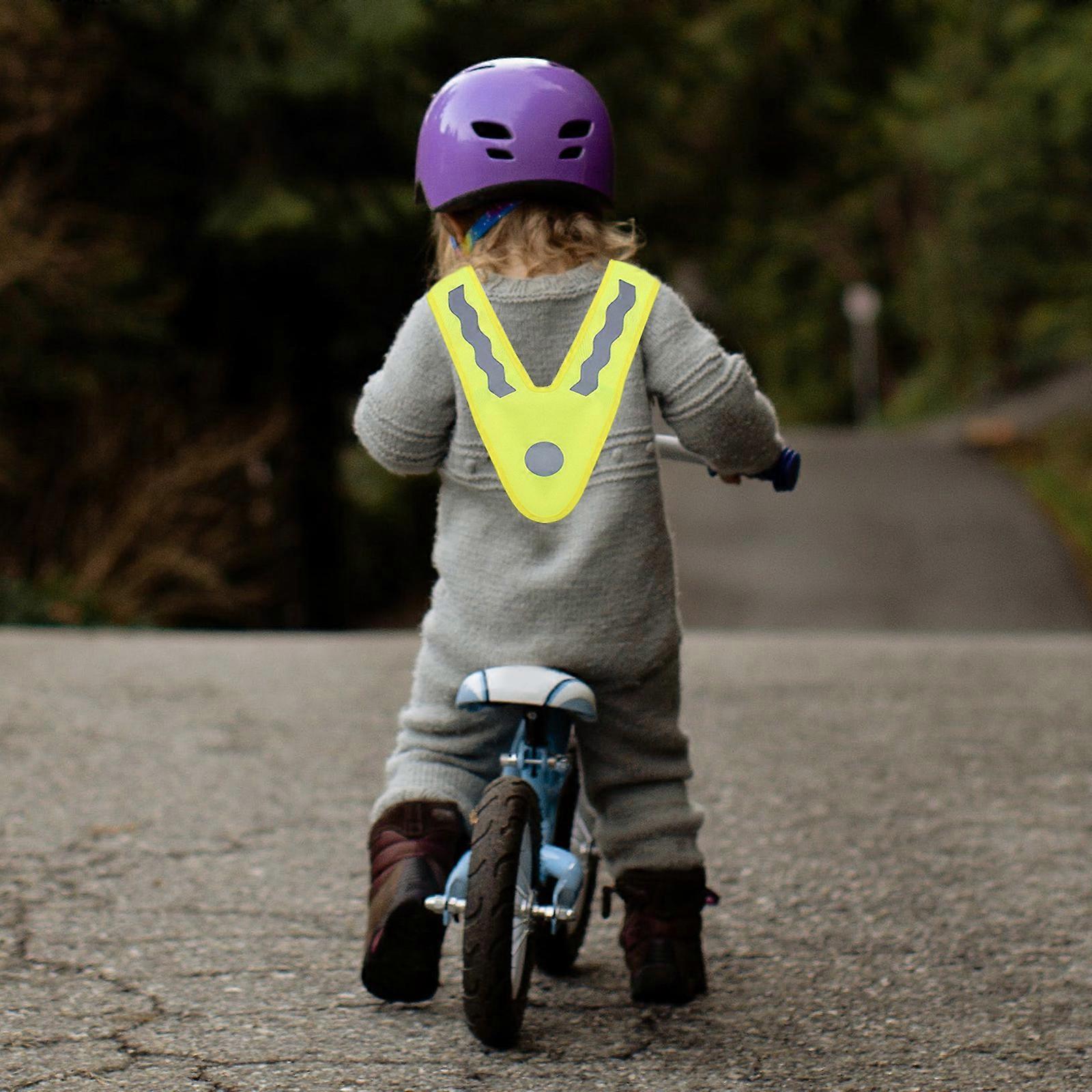 Babies Reflective Vest, High Visibility Adjustable security Gear for Running or Riding V1263-JX-3880