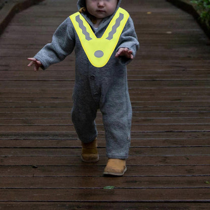 Babies Reflective Vest, High Visibility Adjustable security Gear for Running or Riding V1263-JX-3880