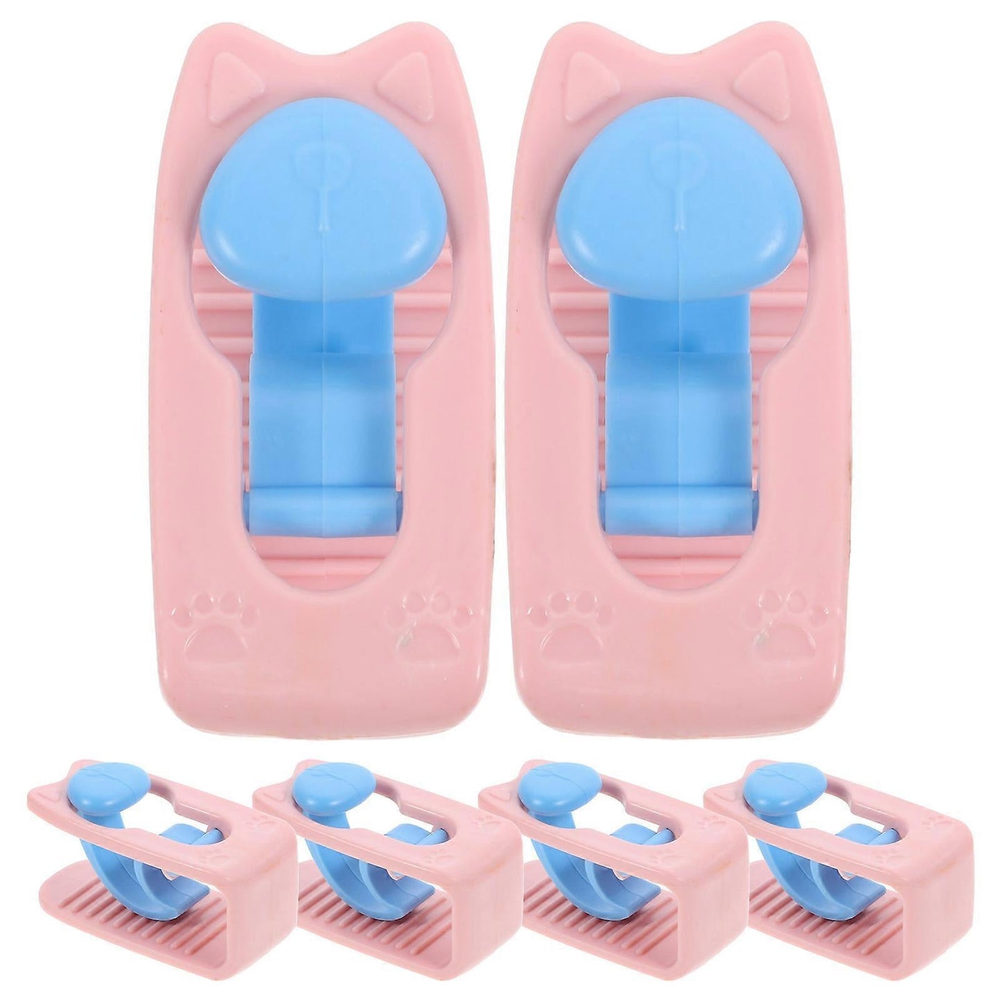 6PCS Plastic Bed Sheet Clips, Bedding Sheet Grippers and Holders V1263-JX-3896