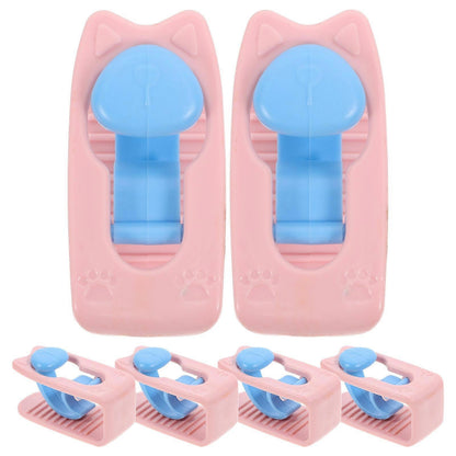 6PCS Plastic Bed Sheet Clips, Bedding Sheet Grippers and Holders V1263-JX-3896