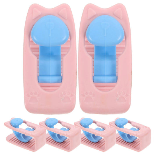 6PCS Plastic Bed Sheet Clips, Bedding Sheet Grippers and Holders V1263-JX-3896