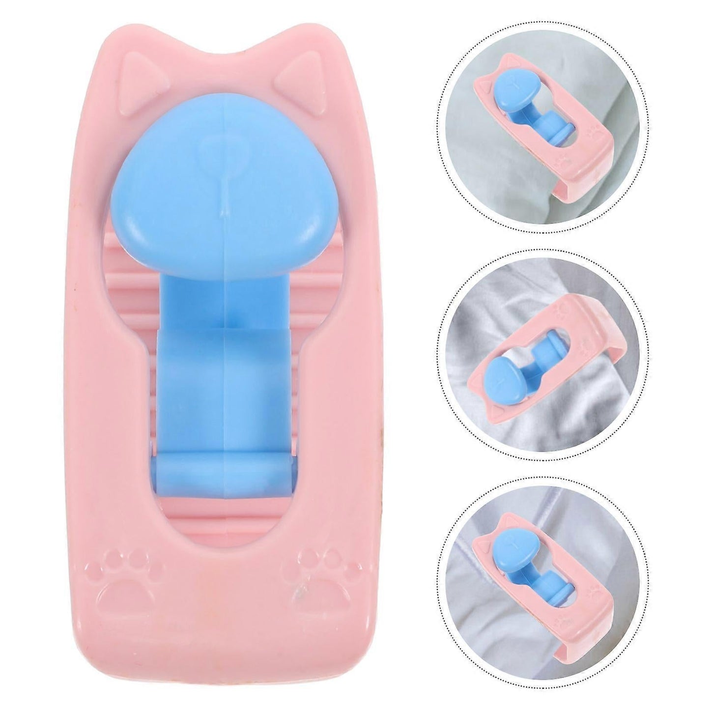 6PCS Plastic Bed Sheet Clips, Bedding Sheet Grippers and Holders V1263-JX-3896
