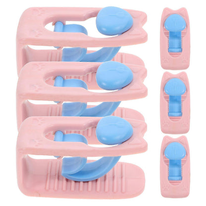 6PCS Plastic Bed Sheet Clips, Bedding Sheet Grippers and Holders V1263-JX-3896
