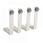 4PCS Bed Sheet Holder Fasteners with Mattress Cover Clips, Gray V1263-JX-3901