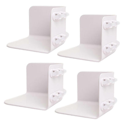 4PCS Bed Sheet Holders with Fitted Lock Straps for Enhanced Grip V1263-JX-3903