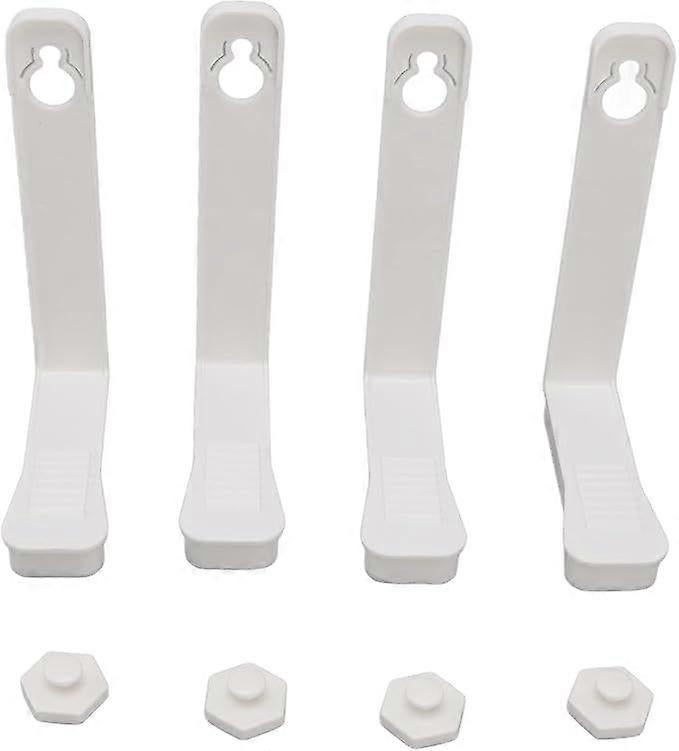 4PCS Bed Sheet Holder Straps, 3-Way Fasteners, Easy to Install V1263-JX-3906