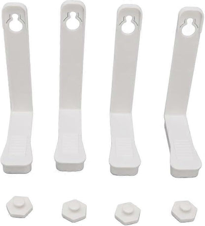 4PCS Bed Sheet Holder Straps, 3-Way Fasteners, Easy to Install V1263-JX-3906