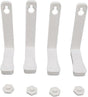 4PCS Bed Sheet Holder Straps, 3-Way Fasteners, Easy to Install V1263-JX-3906