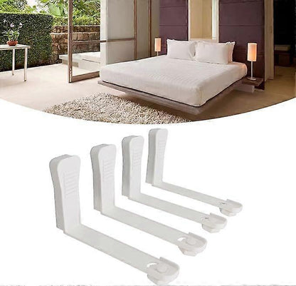 4PCS Bed Sheet Holder Straps, 3-Way Fasteners, Easy to Install V1263-JX-3906
