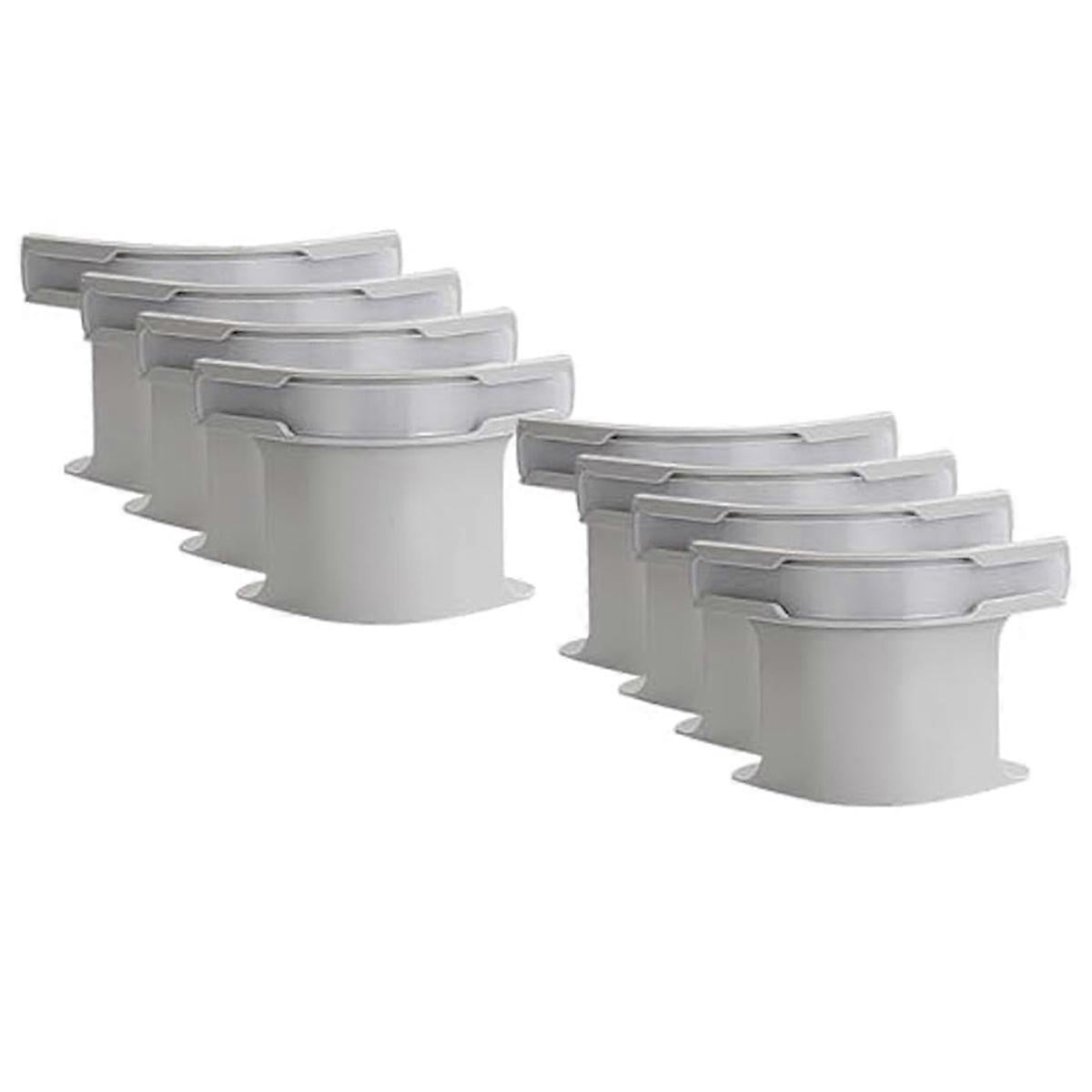 8PCS Lock Bed Sheet Holders, Fitted Sheet Straps for Tight Fit V1263-JX-3909