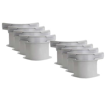 8PCS Lock Bed Sheet Holders, Fitted Sheet Straps for Tight Fit V1263-JX-3909
