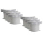 8PCS Lock Bed Sheet Holders, Fitted Sheet Straps for Tight Fit V1263-JX-3909