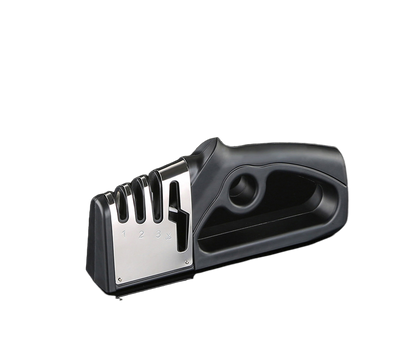 Cutter Sharpener Stainless Steel Whetstone-Black V1263-JX-391