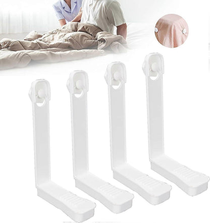 Adjustable Bed Sheet Holder Straps, Elastic Clips for Mattress & Sheets V1263-JX-3911