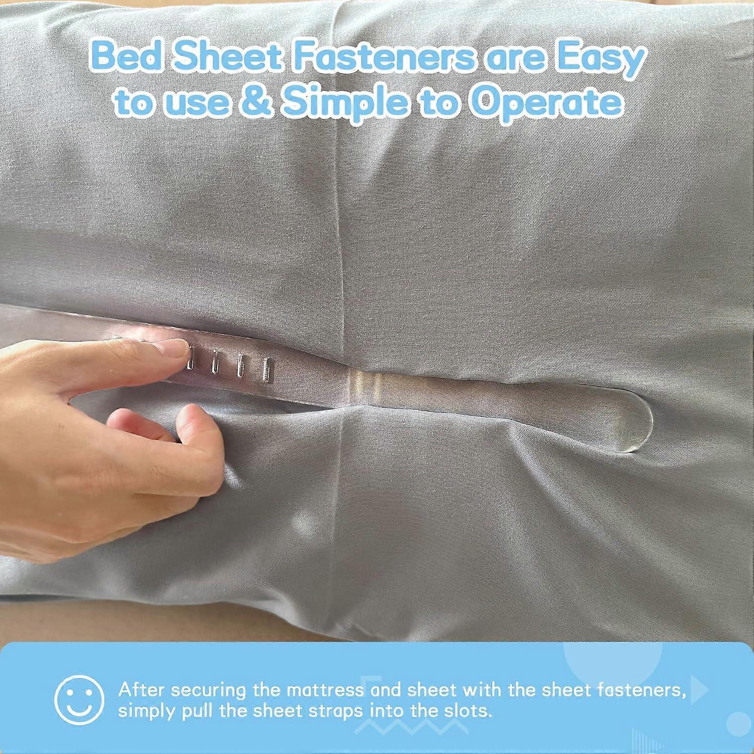 Ultimate Bed Sheet Corner Holder with Mattress Straps V1263-JX-3912