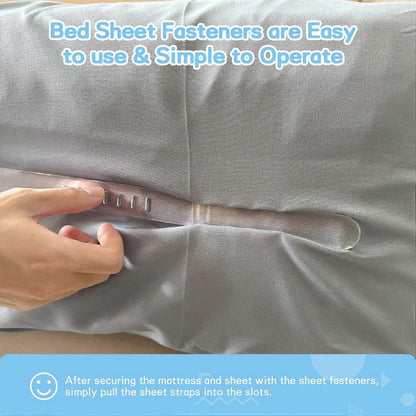Ultimate Bed Sheet Corner Holder with Mattress Straps V1263-JX-3912
