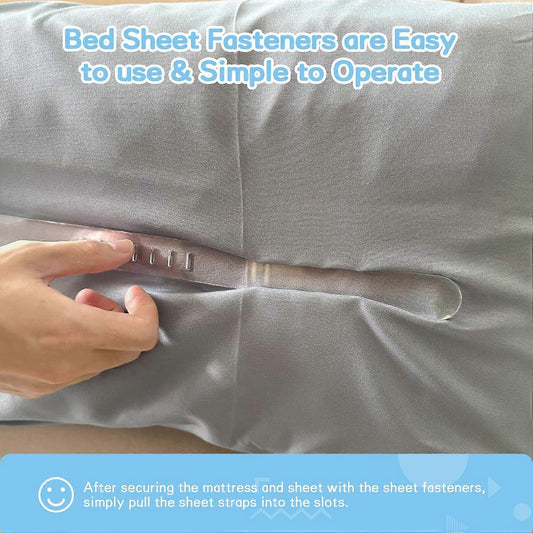 Ultimate Bed Sheet Corner Holder with Mattress Straps V1263-JX-3912