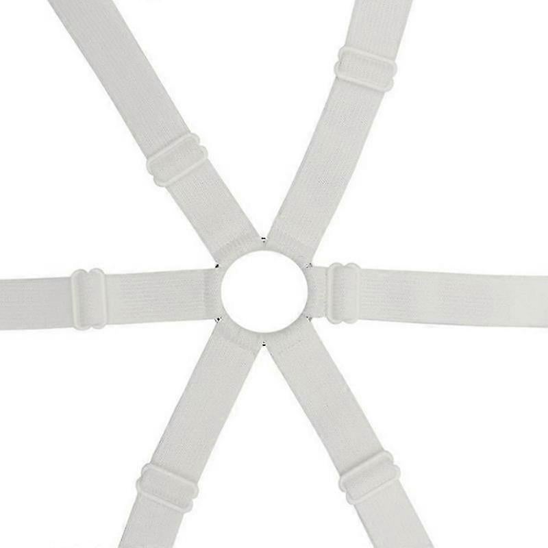 6-Head Elastic Bed Sheet Holder Clips, Adjustable Strong Grippers V1263-JX-3916