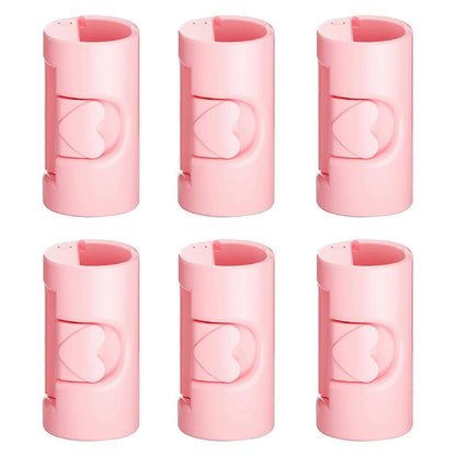 6PCS Bed Sheet Grippers, Smooth Edge Fasteners, Reusable Sheet Clips V1263-JX-3917