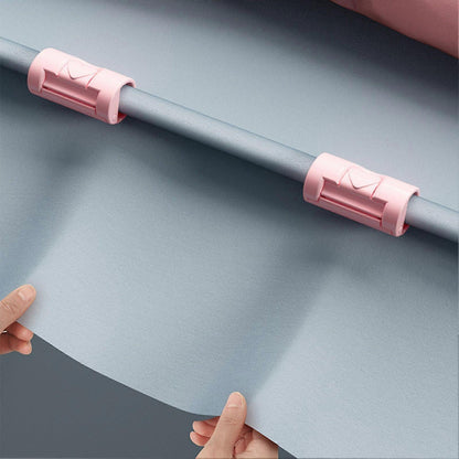 6PCS Bed Sheet Grippers, Smooth Edge Fasteners, Reusable Sheet Clips V1263-JX-3917