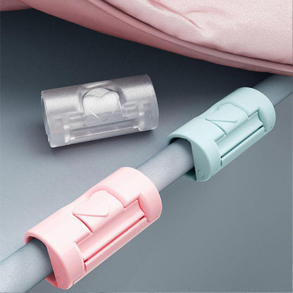 6PCS Bed Sheet Grippers, Smooth Edge Fasteners, Reusable Sheet Clips V1263-JX-3917