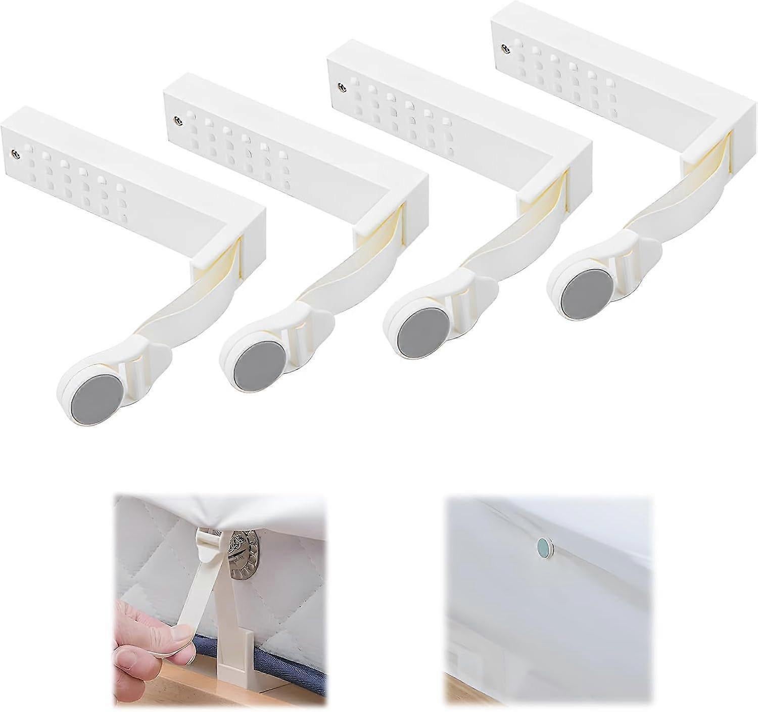 Bed Sheet Grippers, Corner Fasteners, Latest Model V1263-JX-3922