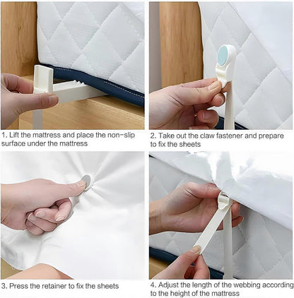 Bed Sheet Grippers, Corner Fasteners, Latest Model V1263-JX-3922
