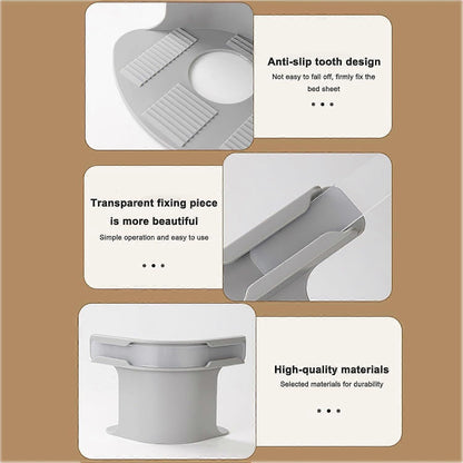 4PCS Non-Slip Sheet Holders, Fits Most Sizes, Keeps Sheets Secure V1263-JX-3927