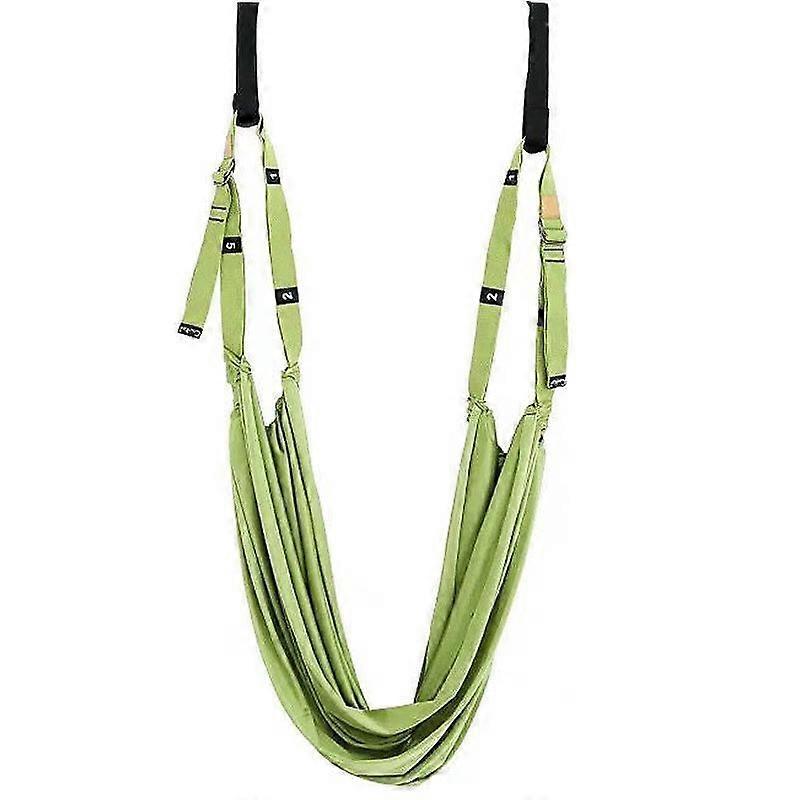 Green Aerial Yoga Strap Anti-Gravity Hammock for Inversion & Flexibility V1263-JX-3935