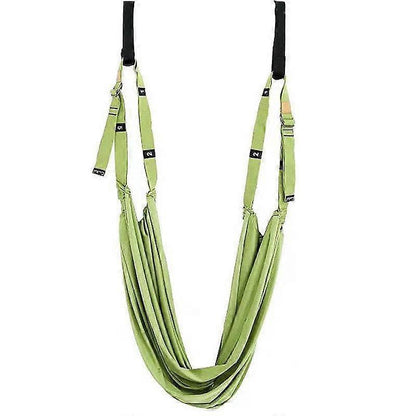 Green Aerial Yoga Strap Anti-Gravity Hammock for Inversion & Flexibility V1263-JX-3935