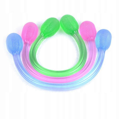 Green Silicone Yoga Pull Rope Resistance Band for Gym V1263-JX-3942