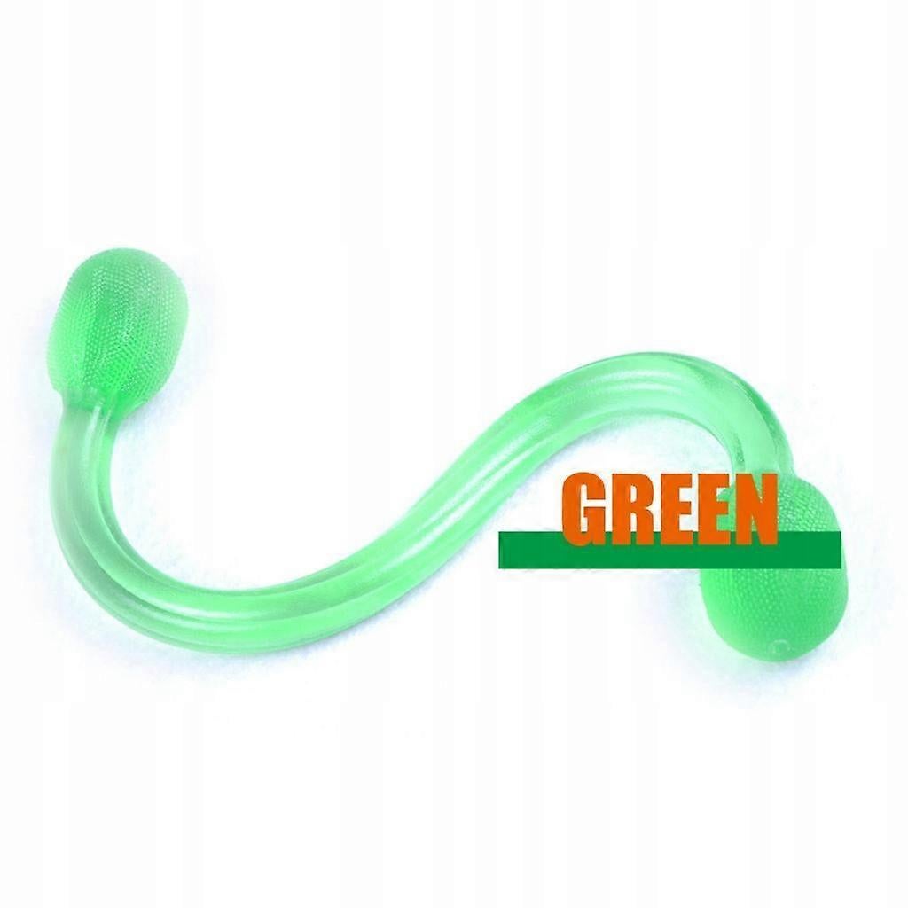 Green Silicone Yoga Pull Rope Resistance Band for Gym V1263-JX-3942