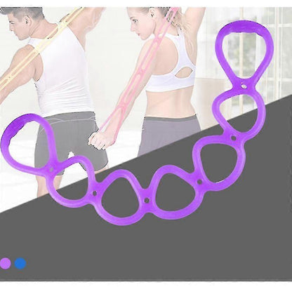 1pc Yoga Fitness Band for Stretching & Flexibility V1263-JX-3949