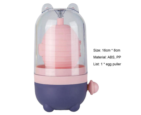 Manual Egg Puller Convenient ABS Simple Operation Mix Yolk Egg Mixer Home Decor -Pink V1263-JX-395